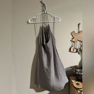 ✨SOLD✨ Abercrombie & Fitch silk-style Cowl Neck Mini Dress